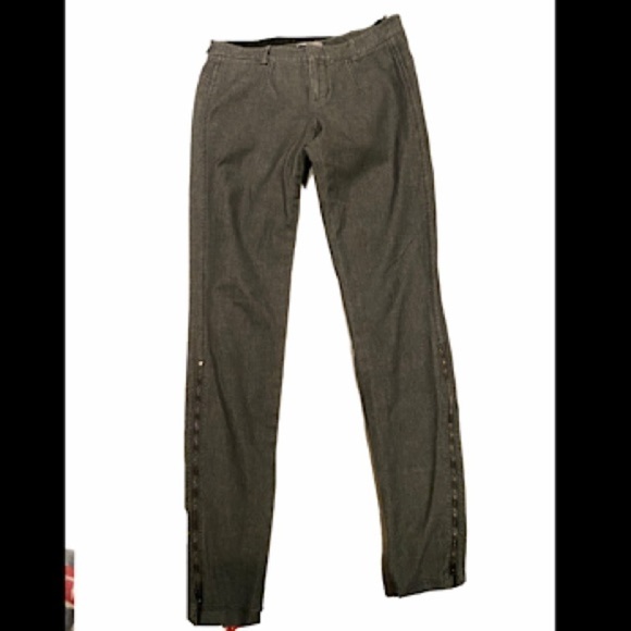 Vince Skinny pants with extended ankle zipper